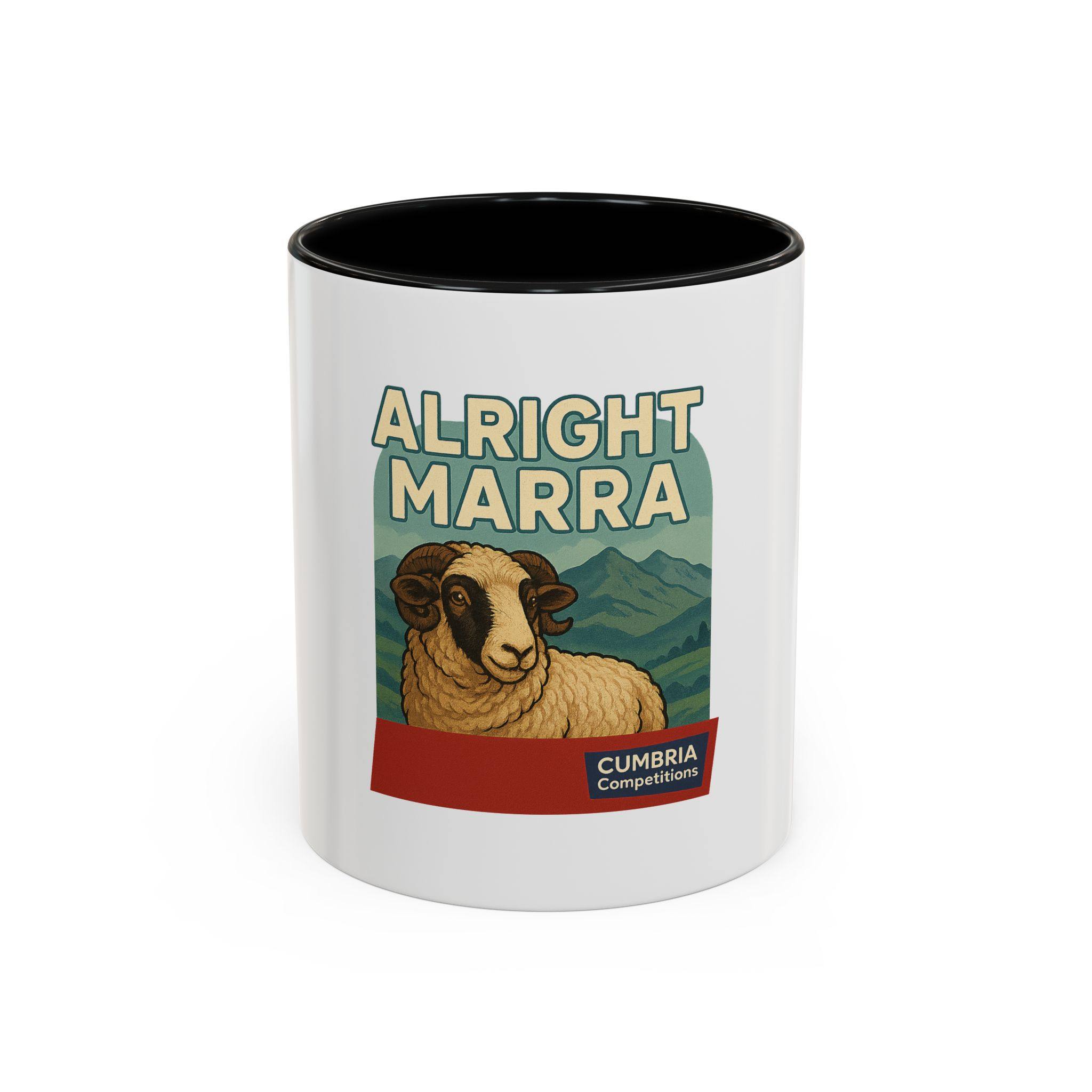 Rustic Accent Coffee Mug - "Alright Marra" Design for Nature Lovers